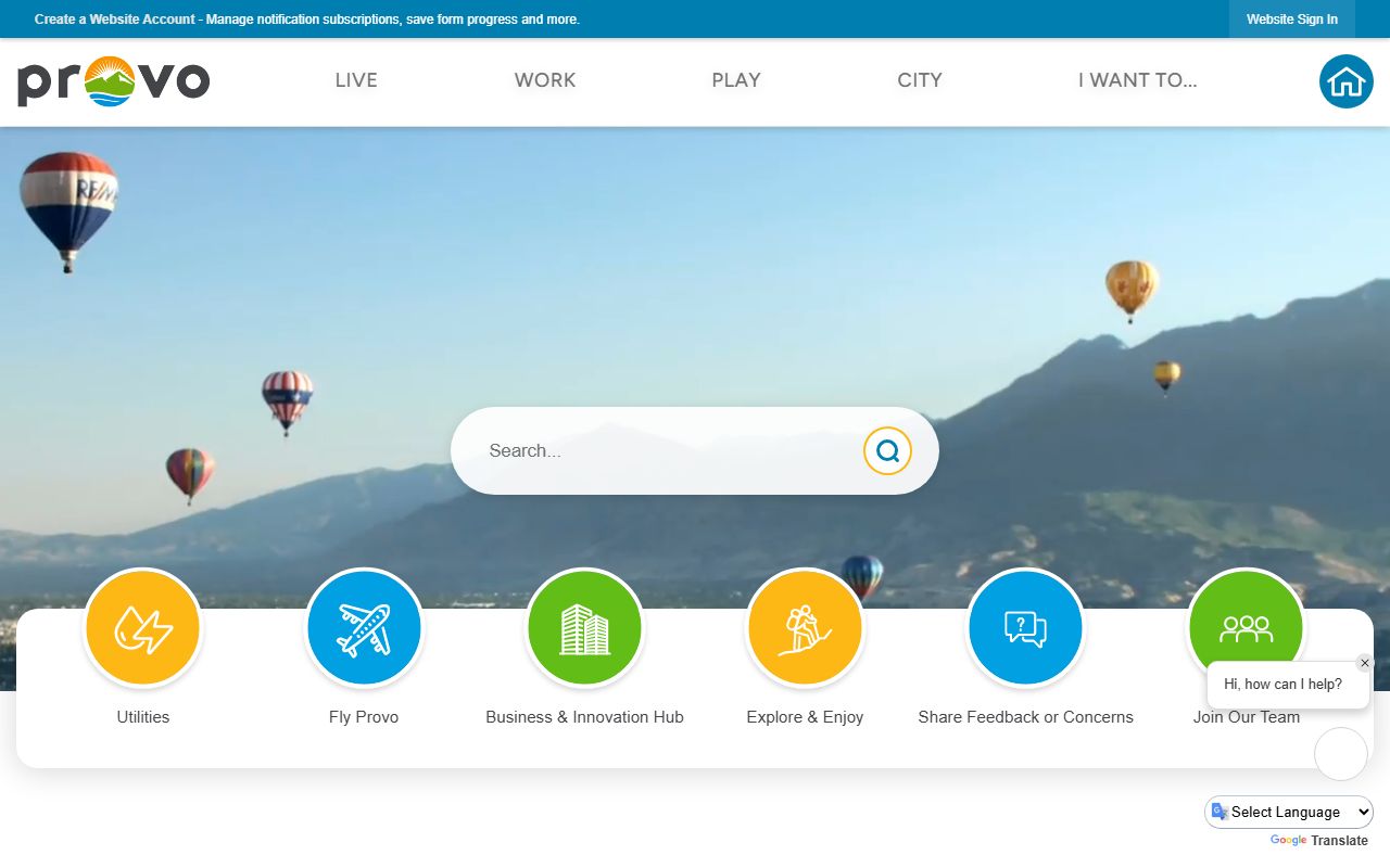 Provo City Police Department for background check and criminal records