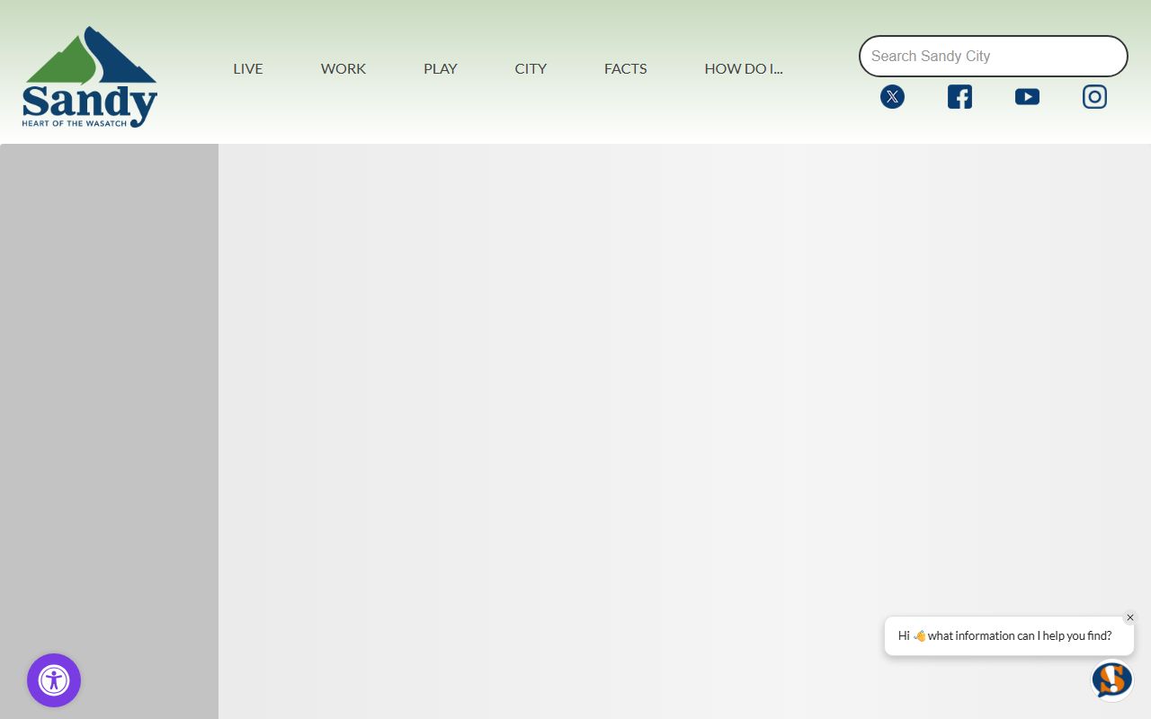 Sandy City Police Department for Sandy background check and criminal records requests